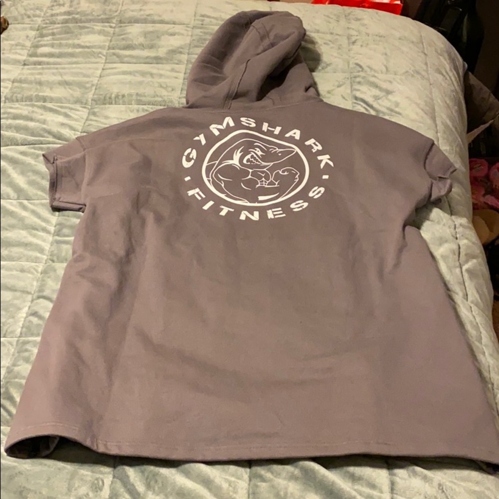 Gray Gymshark Legacy vest with hud